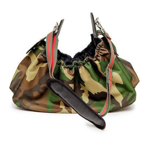 Petote Gigi Sling - Camo w/Stripe from PETOTE®  Petote Gigi Sling - Camo w/Stripe from PETOTE®