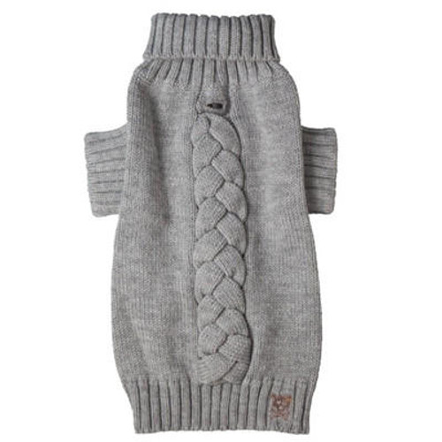 RuffLuv Cool Cable Sweater-Grey-FINAL SALE 