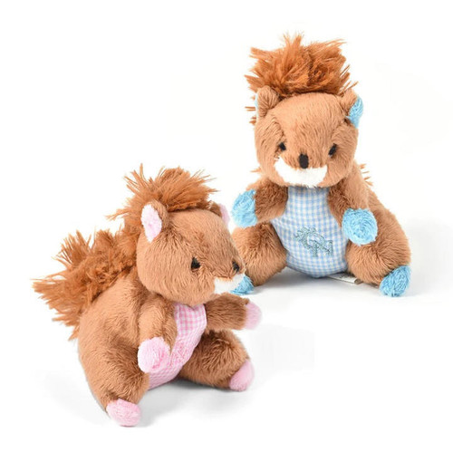 Oscar Newman Squirrel Woodland Baby Pipsqueak Toy   Oscar Newman Squirrel Woodland Baby Pipsqueak Toy