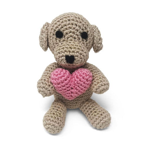 Dogo Crochet Puppy Heart Toy 