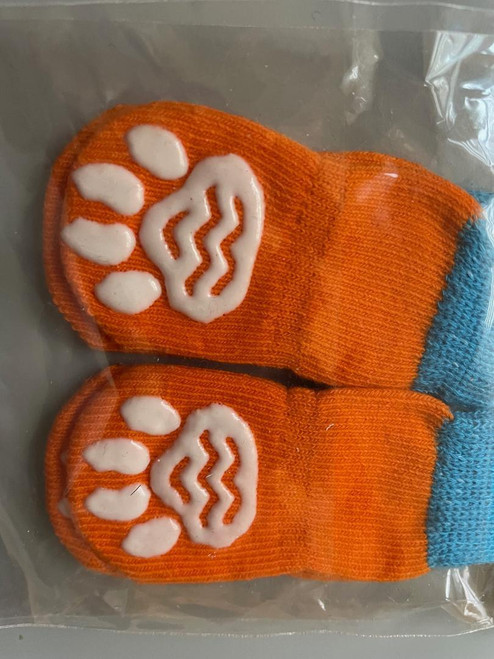  Print Non-Skid Dog Socks 
