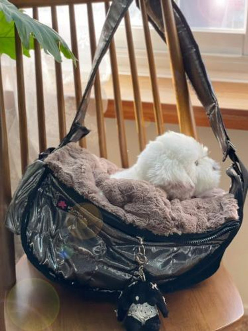 Fundle  NEW  Universal Black Metallic Fundle Pet-Sling 