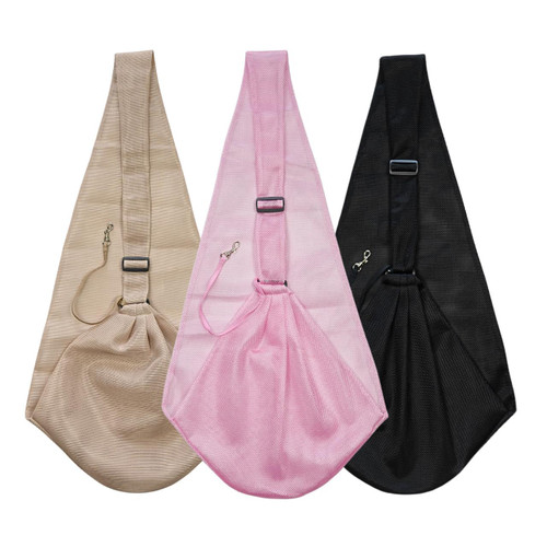  NYD Open Mesh Sling Dog Carrier 