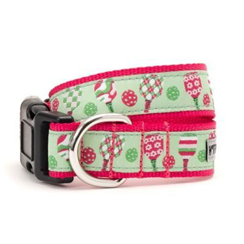 The Worthy Dog Pink Pickleball Collar  The Worthy Dog Pink Pickleball Collar