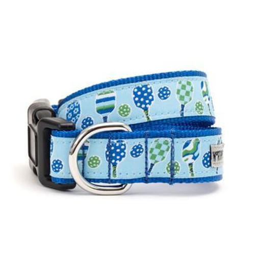 The Worthy Dog Blue Pickleball Collar  The Worthy Dog Blue Pickleball Collar