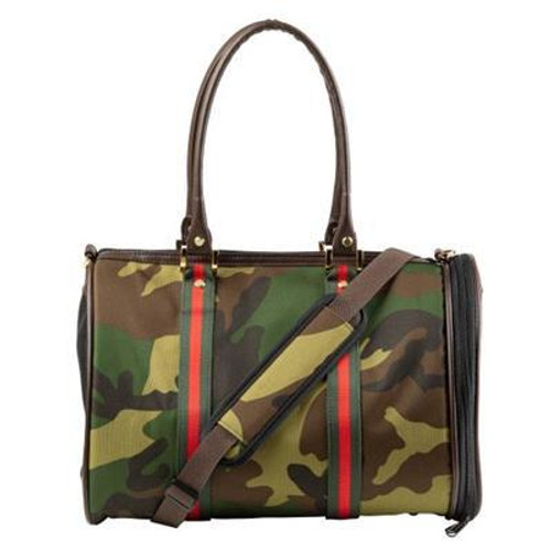 Petote Duffel - Camo with Stripe from PETOTE®  Petote Duffel - Camo with Stripe from PETOTE®