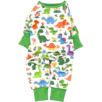 Dinos Soft Dog Pajamas 25.95 physical NEW ITEMS Doggie Design The New York Dog Shop Dinos Soft Dog Pajamas Doggie Design