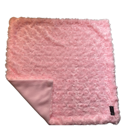 NYD Minky Plush Pink Dog Carrier Blanket