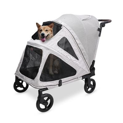 WonderFold Hudson FLATFOLD™ Pet Stroller, Gray 369.95 physical NEW ITEMS WONDERFOLD The New York Dog Shop WonderFold Hudson FLATFOLD™ Pet Stroller, Gray WONDERFOLD