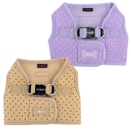 Puppia Dotty Vest Harness B-NEW COLORS