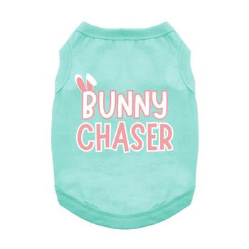 Bunny Chaser Cotton Tee 19.95 physical NEW ITEMS Doggie Design The New York Dog Shop Bunny Chaser Cotton Tee Doggie Design