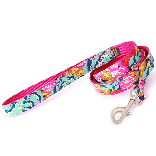 Ella Cotton Leash-Mimi Green 39.95 physical NEW ITEMS Mimi Green The New York Dog Shop Ella Cotton Leash-Mimi Green Mimi Green