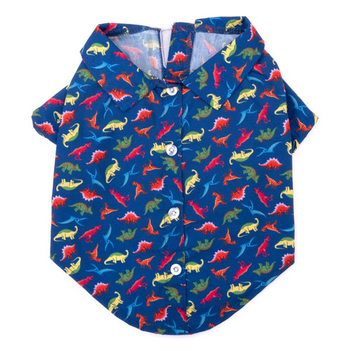 Dino Shirt 29.95 physical NEW ITEMS The Worthy Dog The New York Dog Shop Dino Shirt The Worthy Dog