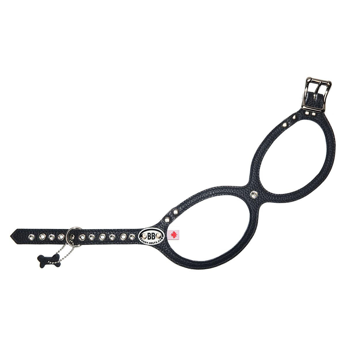 Buddy Belt Leather Harness—Patented stress-reducing design