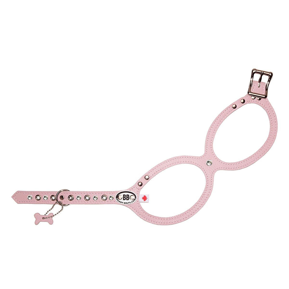 Buddy Belt Leather Harness—Patented stress-reducing design
