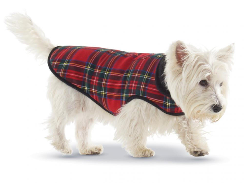 Up Country Red Plaid Fleece Lined Coat The New York Dog Shop