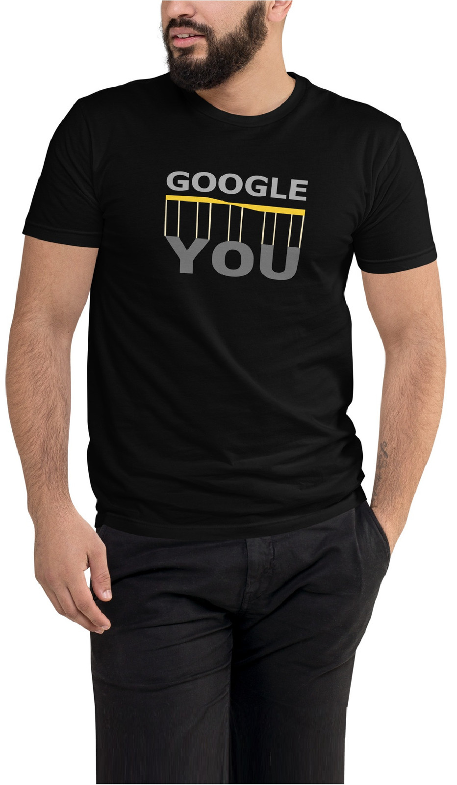 Google You Black T-Shirt Google You Black T-Shirt
