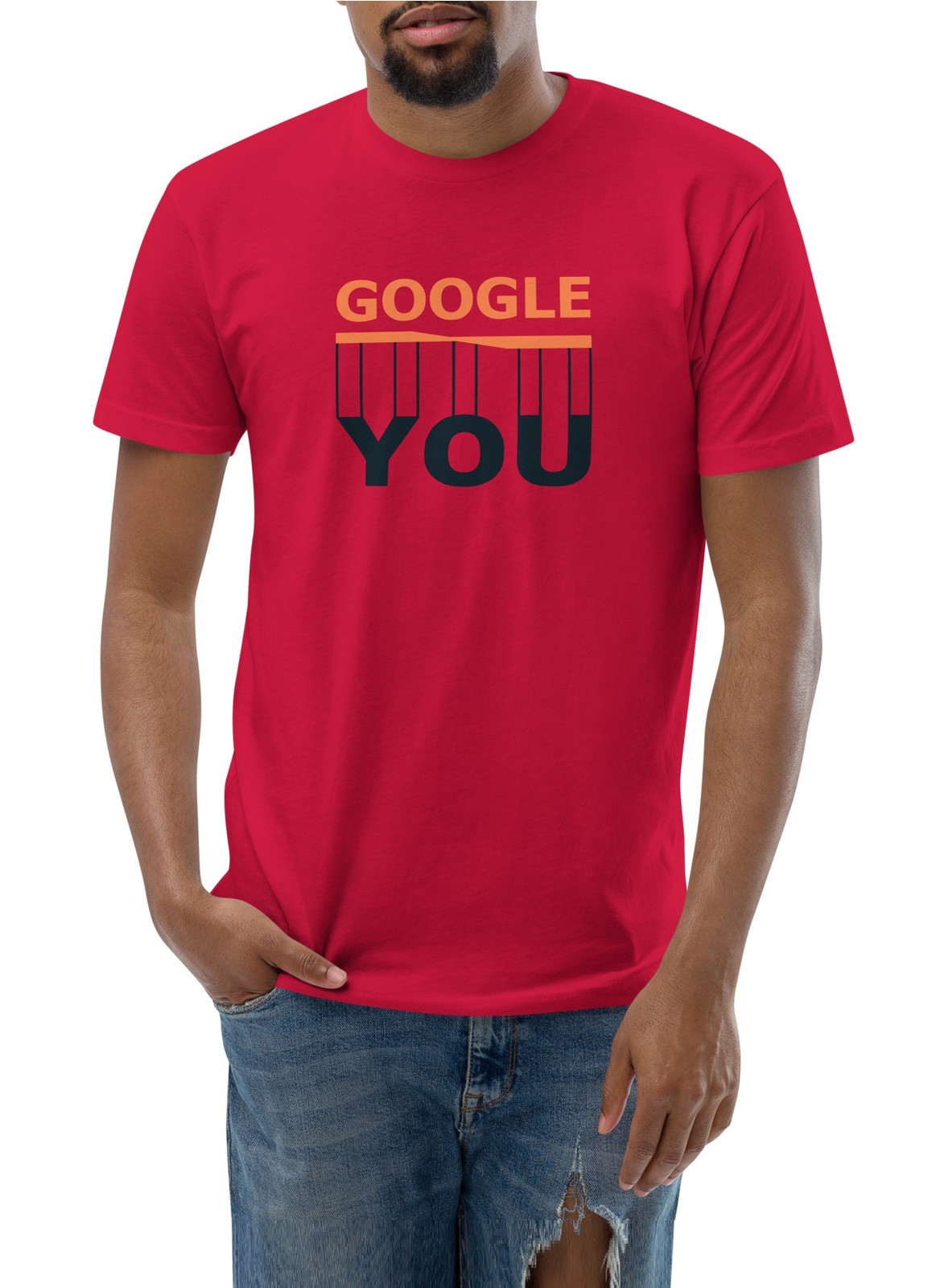 Google You Red T-shirt Google You Red T-shirt