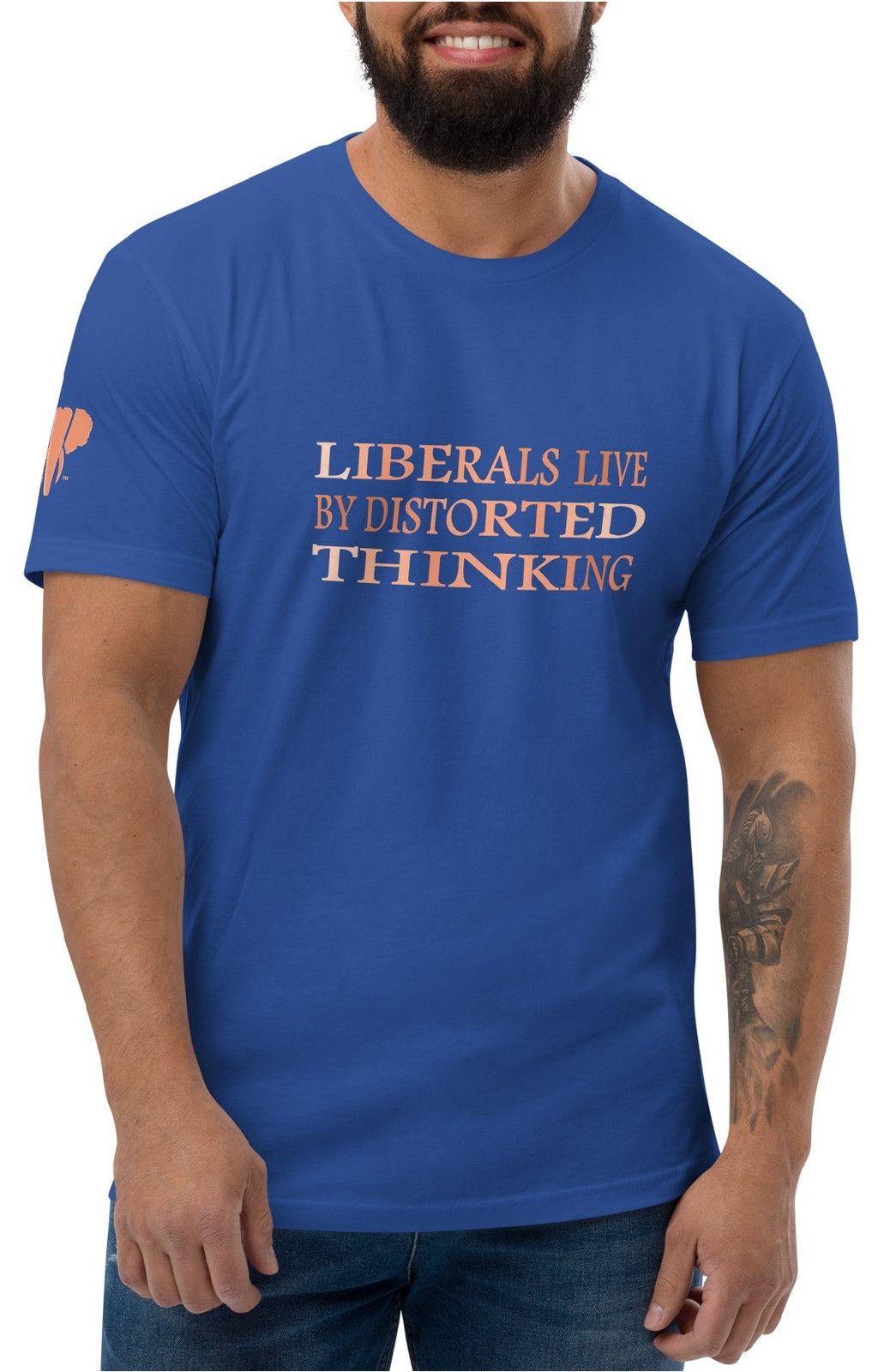 Liberals Live By Distorted Thinking II T-shirt - 3 Colors Liberals Live By Distorted Thinking II T-shirt - 3 Colors