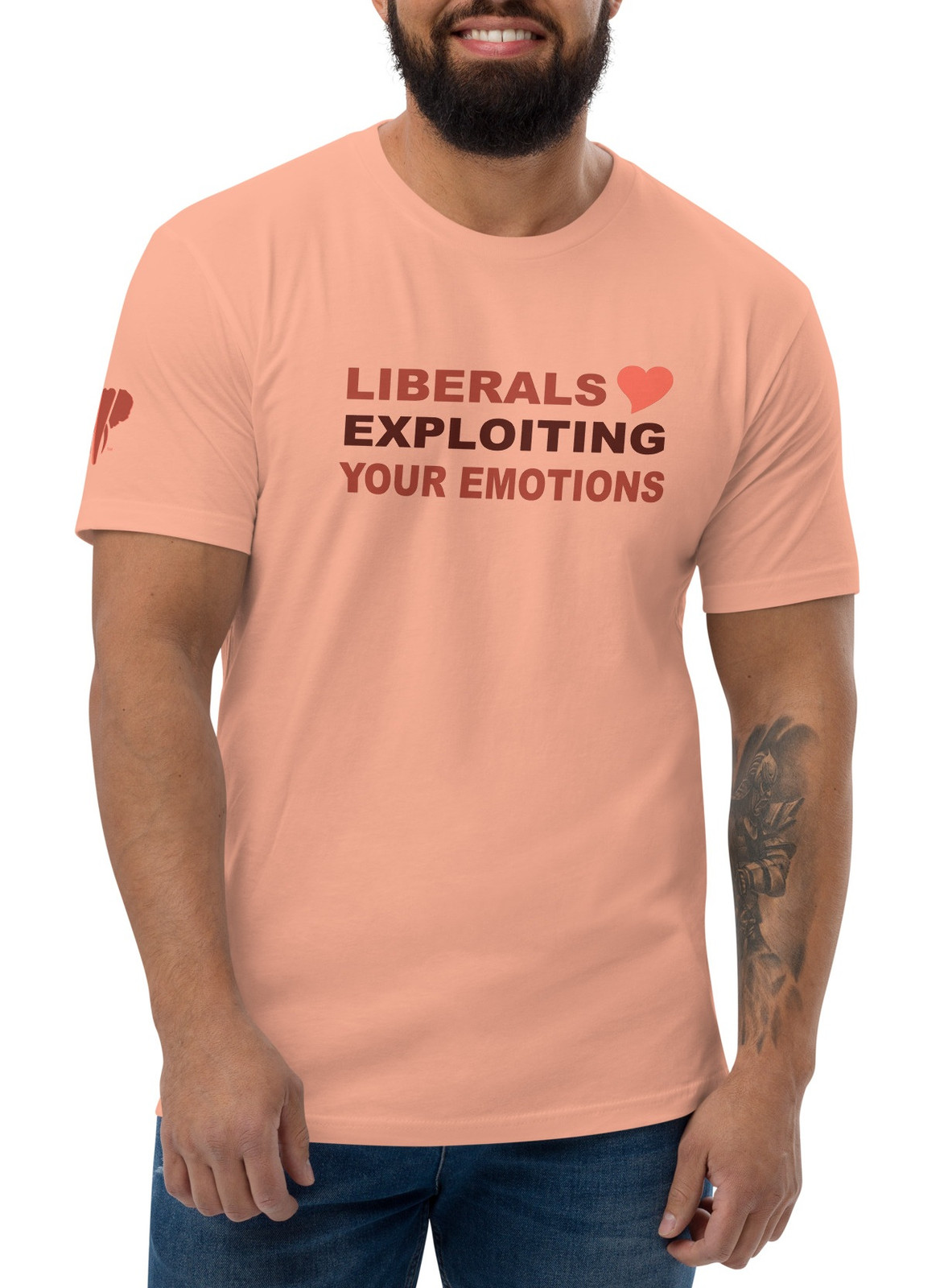 Liberals Love Exploiting Your Emotions II T-shirt - 2 Colors Liberals Love Exploiting Your Emotions II T-shirt - 2 Colors