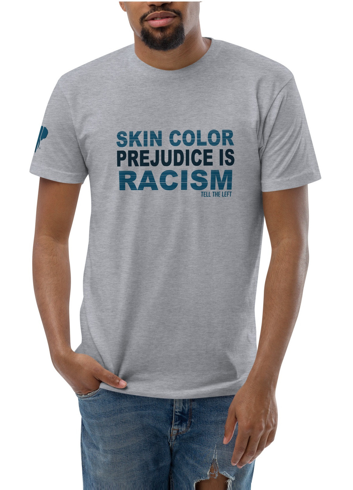 Skin Color Prejudice Is Racism II T-shirt - 2 Colors Skin Color Prejudice Is Racism II T-shirt - 2 Colors