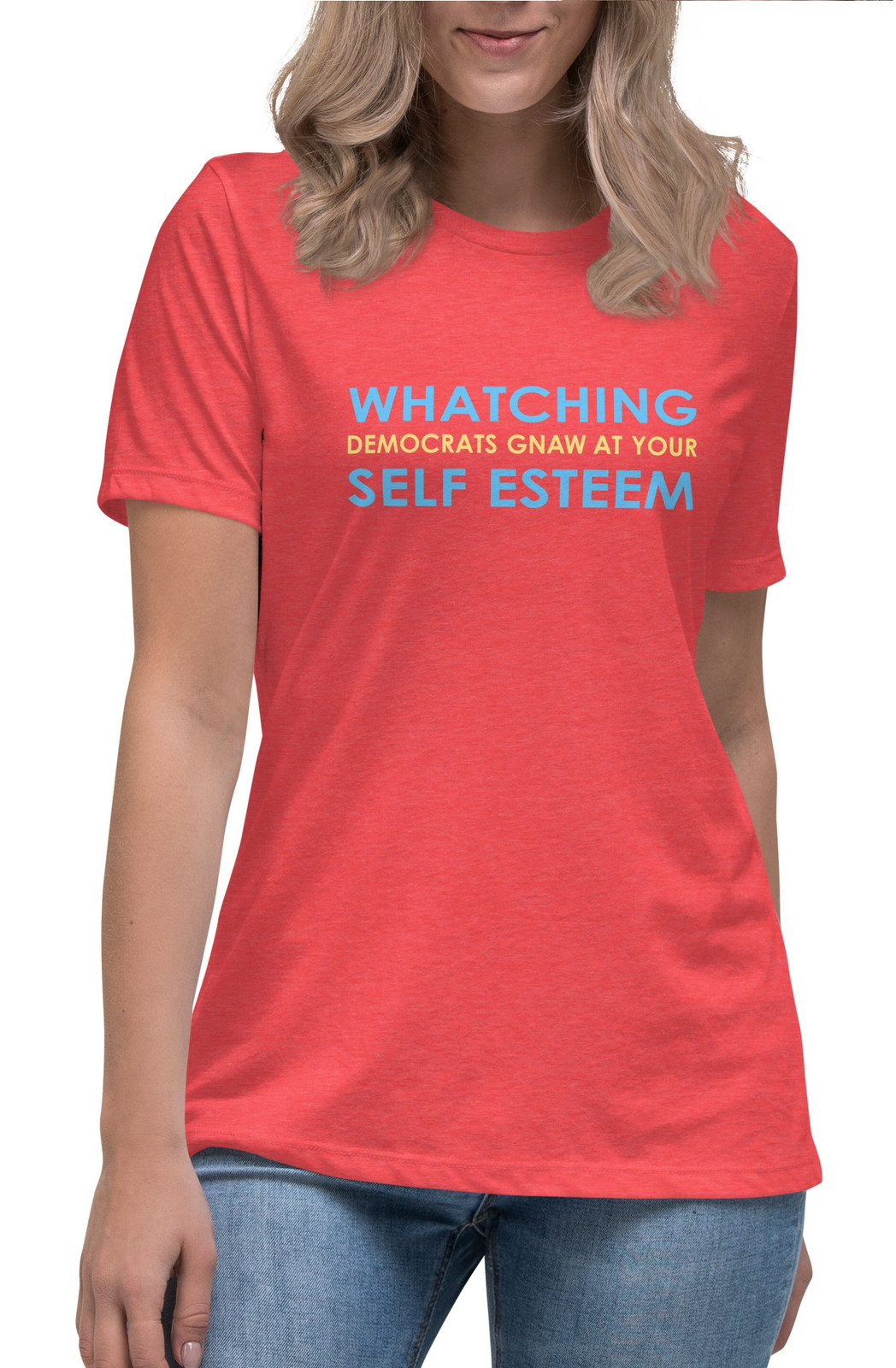 Women's Watching Democrats Gnow At Your Self Esteem II T-Shirt - 3 Colors - Other Women's Watching Democrats Gnow At Your Self Esteem II T-Shirt - 3 Colors - Other