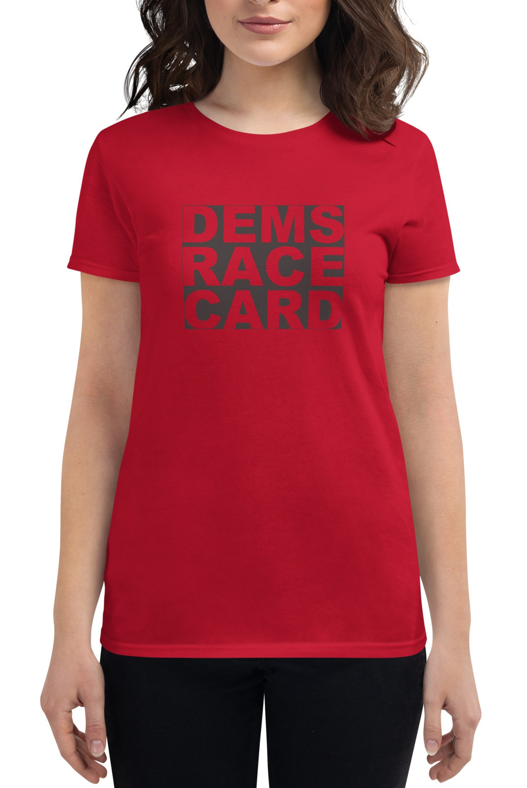 Women's DEMS RACE CARD II t-shirt - 3 Colors Women's DEMS RACE CARD II t-shirt - 3 Colors