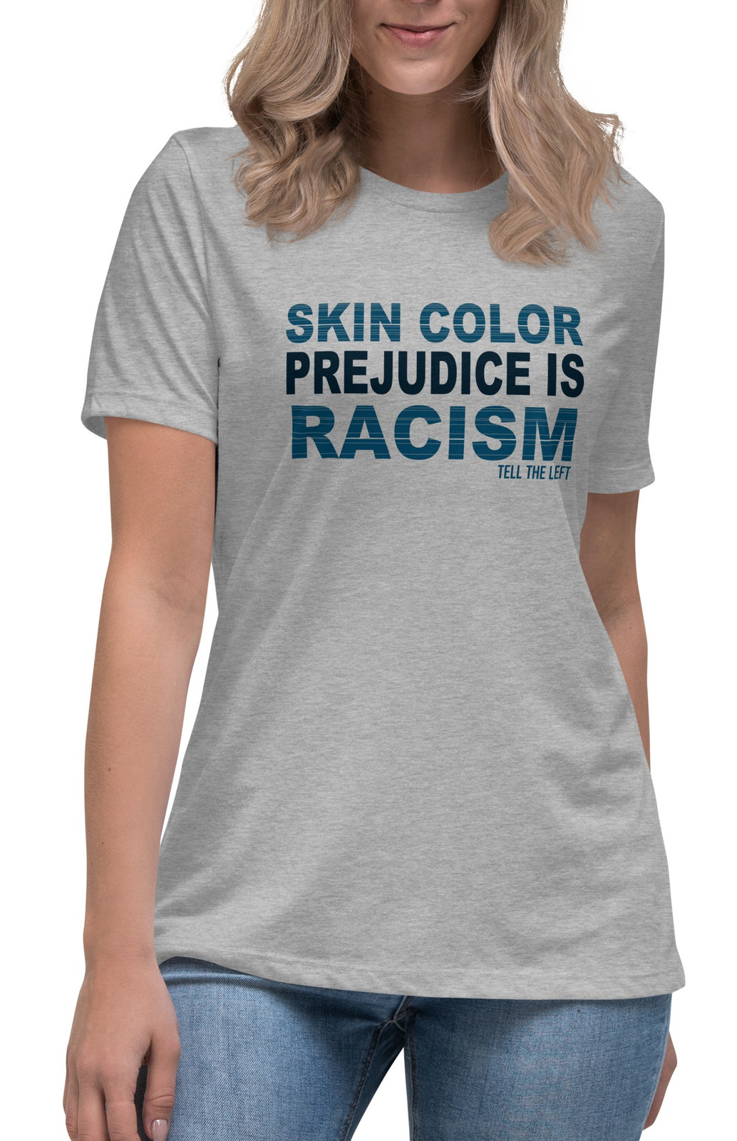 Women's Skin Color Prejudice I T-Shirt - 3 Colors Women's Skin Color Prejudice I T-Shirt - 3 Colors