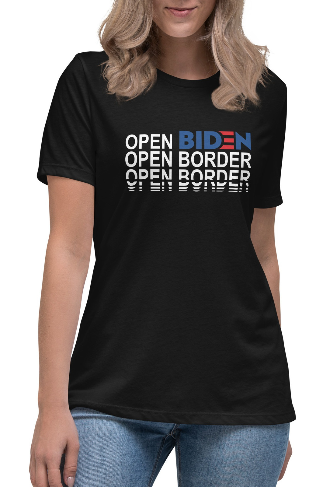 Women's Open Border I T-Shirt - 3 Colors Women's Open Border I T-Shirt - 3 Colors