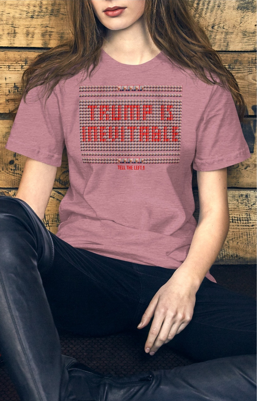 Women's Trump is inevitable Mugshots T shirt - 2 Colors Women's Trump is inevitable Mugshots T shirt - 2 Colors