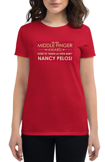 Women's Nancy Pelosi 2023 Award I t-shirt - 2 Colors