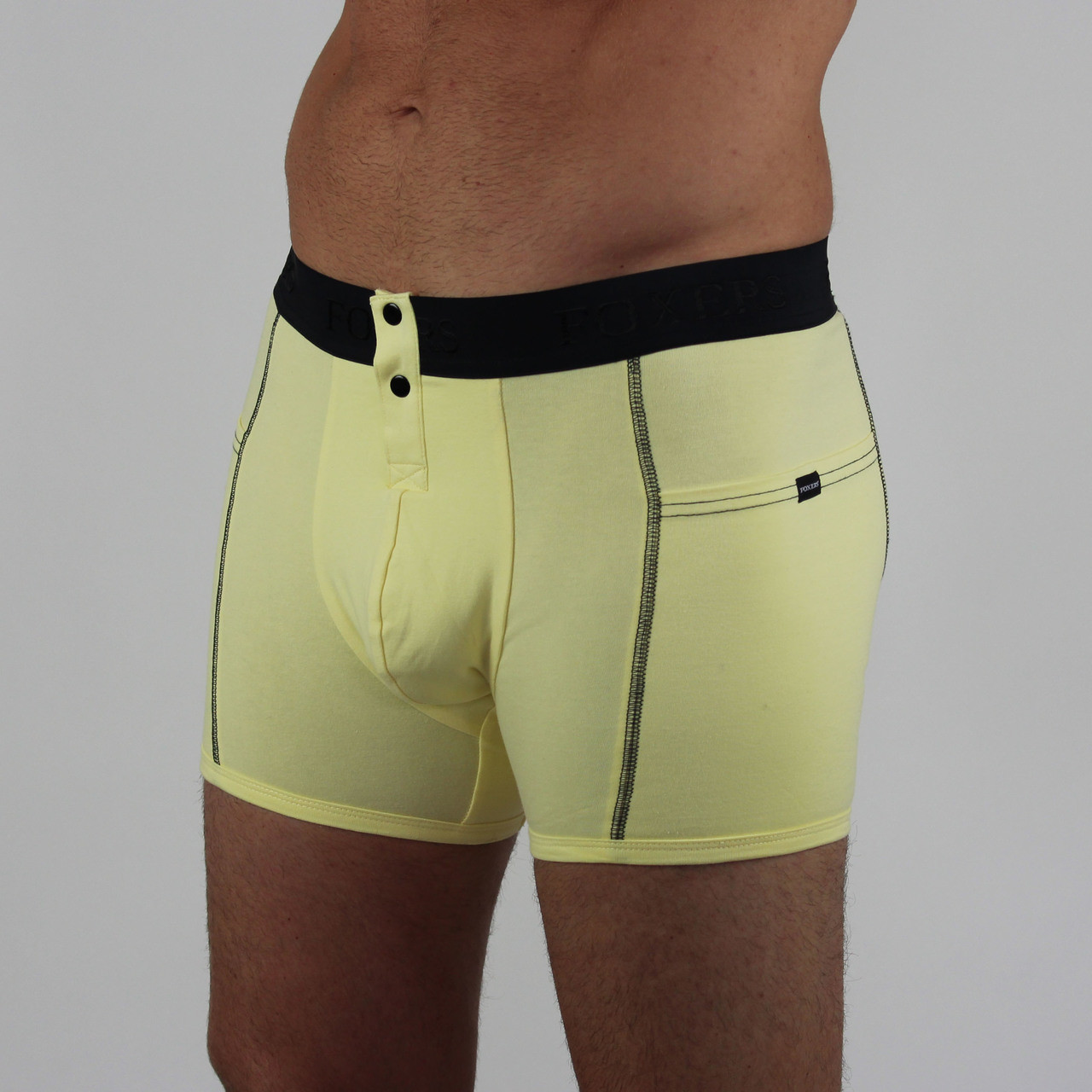 Yellow Men's Boxer Briefs