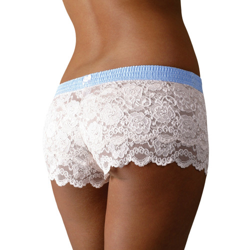 Women Lace Boxer Shorts Anti-Static Slip Silk Bloomers Underwear Panties  Knickers