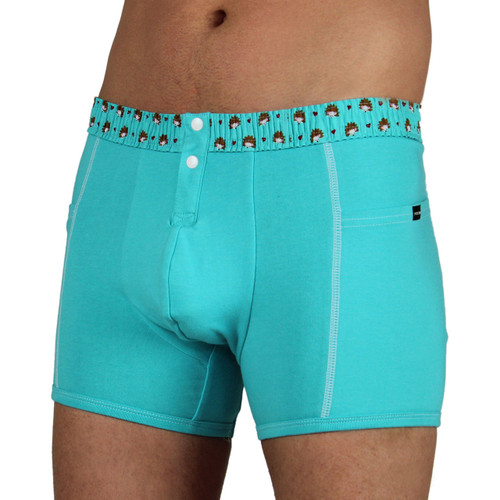 Men's FOXERS Boxer Brief with Hedgehog Band (MSBBP-67140)  Men's FOXERS Boxer Brief with Hedgehog Band (MSBBP-67140)