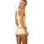 Yellow Racer Back Bra Tank