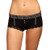 Wide Black Stripe / Black Boyshort
