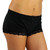 Women's Black Boxer Briefs