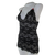 Black / Black Lace Hip Length Camisole