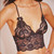 Black / Black Lace Camisole 2239