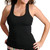 Black Racerback Tank (Without Shelf Bra) (FXTKT-0100)