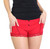 Girls Red Boxer Brief with pockets