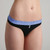 FOXER Blue Stripe over Black Bstring Thong