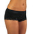 Black Boyshort with Black FOXERS Logo Band Black Boyshort with Black FOXERS Logo Band