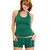 Foxers Forest Green Boxer Briefs and Tank Top