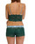 Alpine Striped Adjustable Straps on our Forest Green Lace Camisole