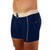 Men's Navy Boxer Brief with Sand FOXERS Band