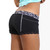 Animal Print Waistband Black Boxer Briefs