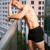 Lounging and looking at the Atlanta Skyline in Foxers Mens underwear!