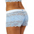 Light Blue Lace Boxers with Trellis FOXERS Band Light Blue Lace Boxers with Trellis FOXERS Band