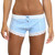 Light Blue Boxer Brief for women with trellis waistband
